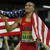 Ashton Eaton macht es seiner Ehefrau nach