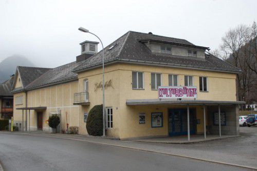 Bei der Kulturbühne Schruns stehen dringende Sanierungsarbeiten an.