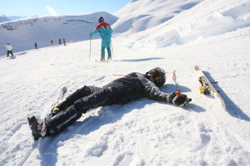 Bis Ende Februar wurden in Vorarlberg weit mehr als 200 Skiunfälle mit Fremdverschulden verzeichnet.