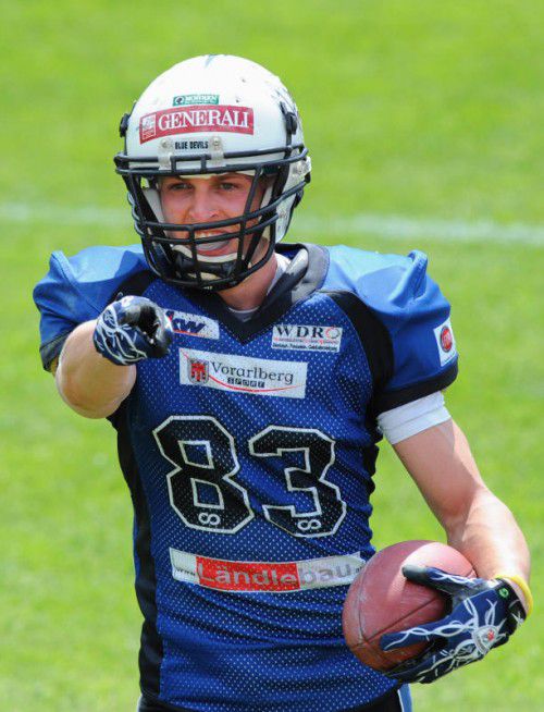 Christian Steffani verbuchte in Mödling drei Touchdowns.