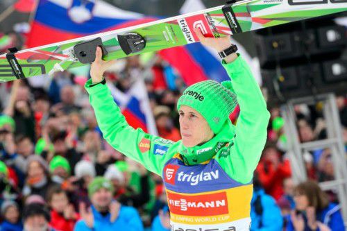 Der überragende Skispringer in dieser Saison, sorgte auch beim Skifliegen in Planica für neue Dimensionen: der Slowene Peter Prevc.