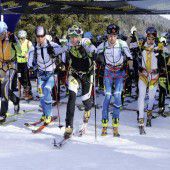 Titelkämpfe der Skibergsteiger