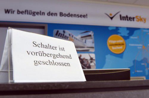 Die Schadenssumme der InterSky-Insolvenz wurde im ersten Quartal bei Weitem nicht erreicht.
