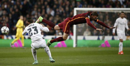 Edin Dzeko und seine AS Roma machen den Abflug in der Champions League. Im Achtelfinale der Königsklasse war gegen die Königlichen aus Madrid Endstation.