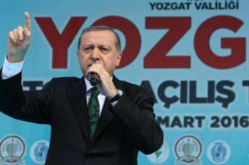 Erdogan geht massiv gegen Journalisten vor.