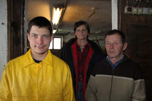 Erich, Erika und Richard Liepert erhielten die Hiobsbotschaft am Samstag. Vorgestern, Montag, wurde ihr Vieh getötet.