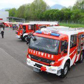 Feuerwehrautos aus Rankweil