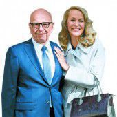 Hochzeit in Blau: Hall und Murdoch sind verheiratet