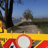 Brücke am Grünen Damm noch nicht fertig