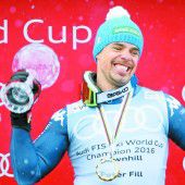 Feuz hat den Sieg, Fill feiert die Kugel