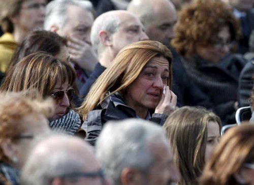 In Barcelona wurde gestern bei einer Gedenkfeier der Opfer der Flugzeugkatastrophe gedacht.
