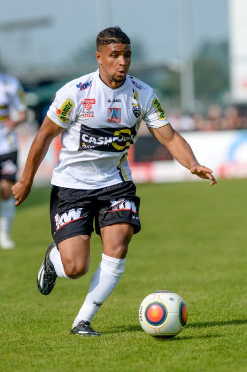 Ismael Tajouri in Aktion.