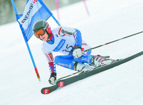 Patrick Feurstein zeigte mit Platz drei auf.