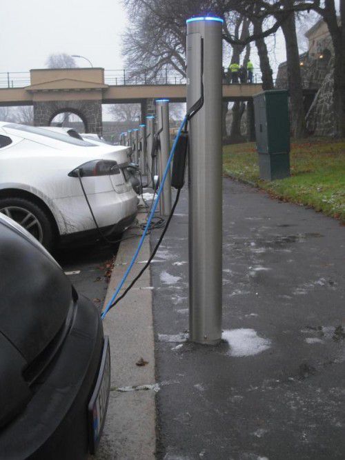 Radikale Pläne: In Norwegen sollen bis in knapp zehn Jahren nur noch elektrische Autos verkauft werden dürfen.