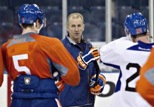 Ralph Krueger coacht das Team Europa beim World Cup.