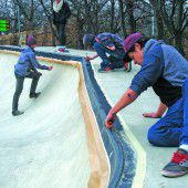Jugend bringt Skatepark auf Vordermann