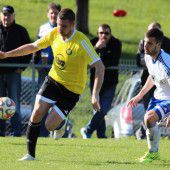 Fußball, Vorarlbergs Ligen im Überblick – Vorarlbergliga bis 5. Landesklasse (14. Spieltag)