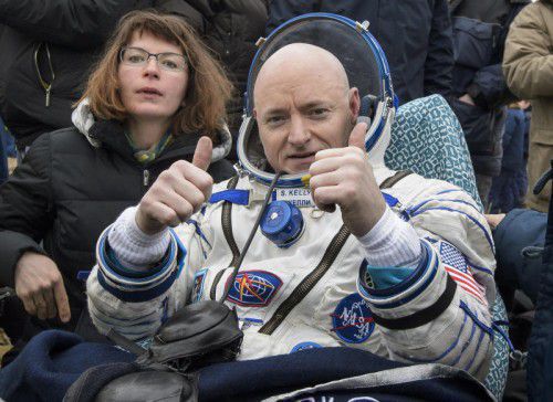 Scott Kelly ist der erste Nicht-Russe, der einen so langen Flug absolviert hat. Seine Zeit im Weltraum ist zudem US-Rekord.