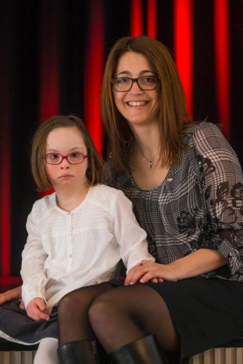 Simone Stahl ist stolz auf ihre Tochter Magdalena. Das Mädchen hat sich zu einer selbstständigen Persönlichkeit entwickelt.
