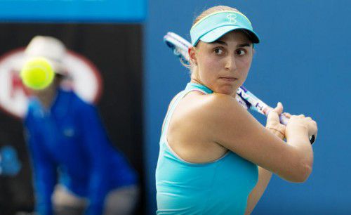 Startete mit einer Niederlage in die US-Tournee: Tamira Paszek.