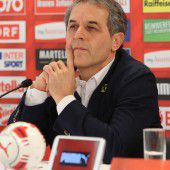 55 Spiele warten auf Teamchef Marcel Koller