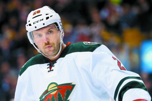 Thomas Vanek: kein Einsatz gegen Carolina.