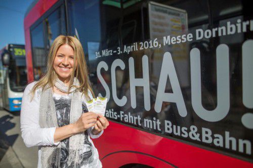 Viele nutzen die Gratisfahrten mit Bus und Bahn.