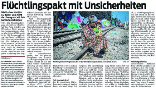 VN-Bericht vom 21. März 2016.
