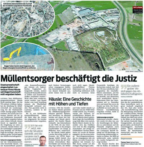 VN-Exklusiv-Bericht vom 19. März 2016.