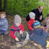 Kindergarten im Wald: neue Gruppen