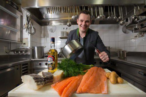 Wanderdorsch, Lachs und „Aquavit“: Im „Hirschen“ gibt es traditionelles norwegisches Essen.