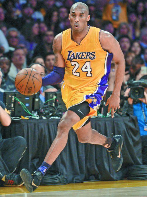 60 Punkte im letzten Spiel seiner Karriere: Kobe Bryant.