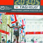 Eliud Kipchoge verpasste den Weltrekord