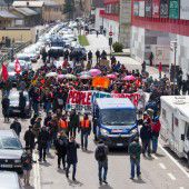 Zwischenfälle bei Protest gegen Brenner-Pläne