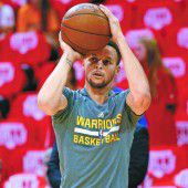 Stephen Curry fällt für zwei Wochen aus