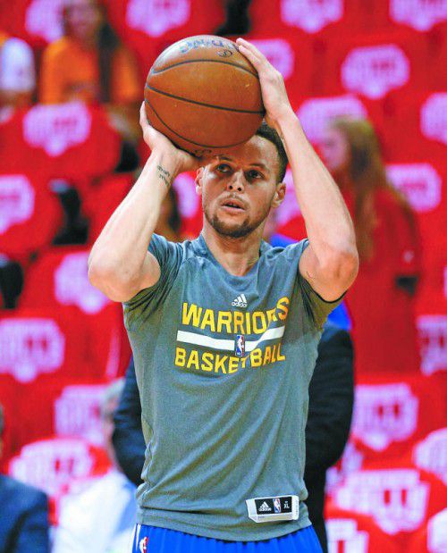 Bandverletzung im Knie: Warriors-Star Stephen Curry.