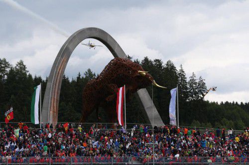 Der Air-Race-Kurs rund um den „Stier von Spielberg“ wird auch diemal wieder die Fans anlocken.