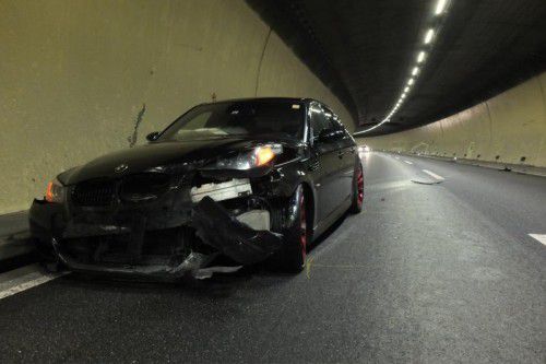 Der Unfall im Rosenbergtunnel forderte einen Verletzten.