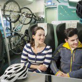 ÖBB bringen mehr Fahrräder auf Schiene