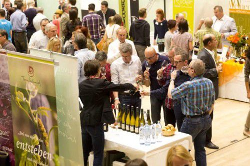 Die Vinobile im Feldkircher Montforthaus gilt als die größte Weinmesse Westösterreichs.