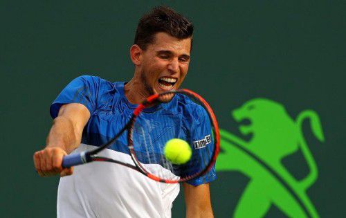 Dominic Thiem trifft im zweiten Match nach 11 Uhr auf Nadal.