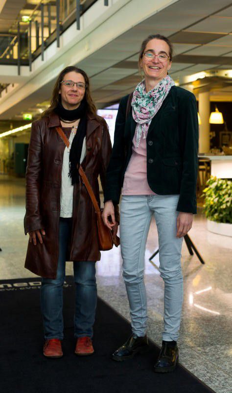 Eva Baumann (l.) und Claudia Längle.