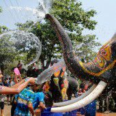 Wasser marsch! in Thailand