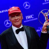 Laureus für Niki Lauda