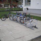 Fahrräder in Bludesch parken nun bequemer