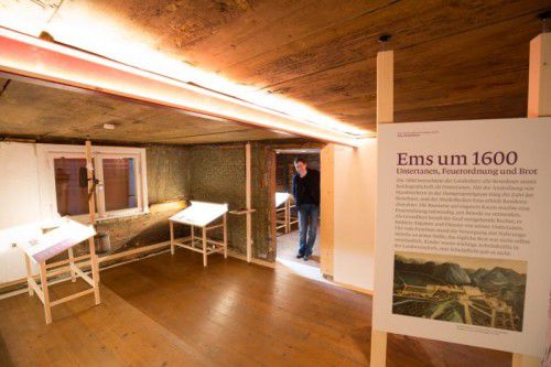 In der ersten Ausstellung werden der Alltag ab 1600, aber auch Hexenverfolgungen thematisiert.