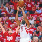 Houston ein Punkt besser als Golden State