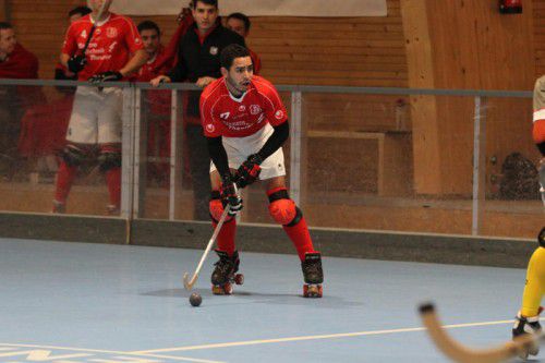 Jean Carlos Theurer ist mit Wolfurt in Dornbirn zu Gast.