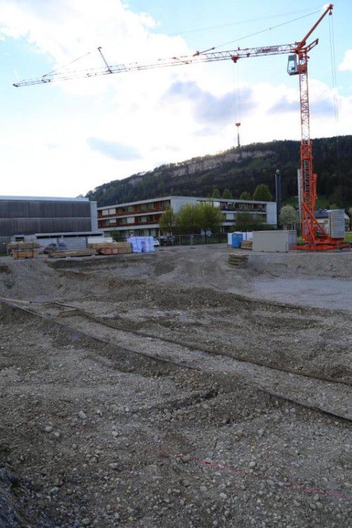 Kostenoptimal gebaut wird seit Kurzem in Feldkirch-Tosters.