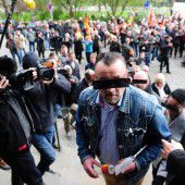 Prozessauftakt gegen Pegida-Chef Bachmann
